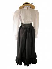 Ladies Victorian School Mistress Day Costume Edwardian Suffragette Size 8 - 10